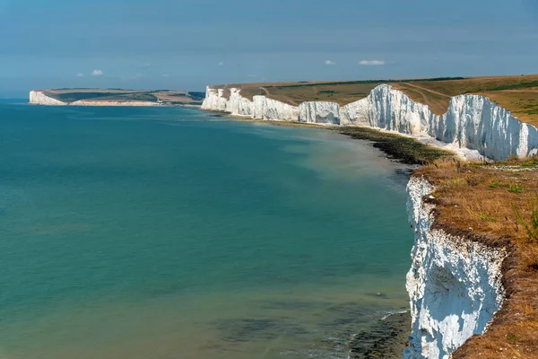 Seven Sisters Chalk Cliff Sout Coast England — Stock Photo, Image