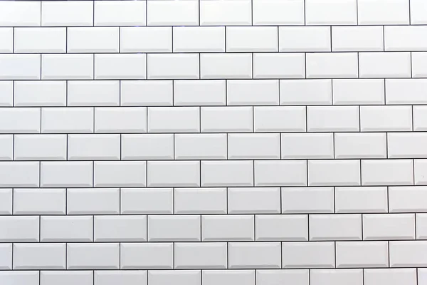 Tło Czyste Białe Wykafelkowanych Ścian — Zdjęcie stockowe