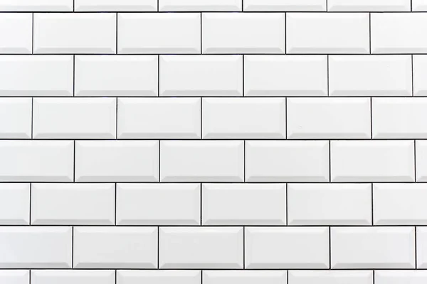 Background White Tiled Wall — Stock Photo, Image