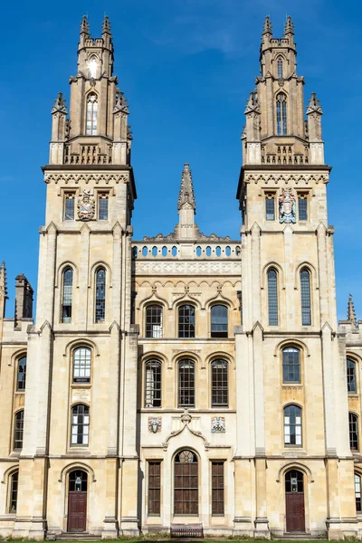 All Souls College Oxford Regno Unito — Foto Stock