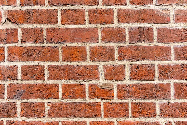 Sfondo Muro Mattoni Rosso Profondo — Foto Stock