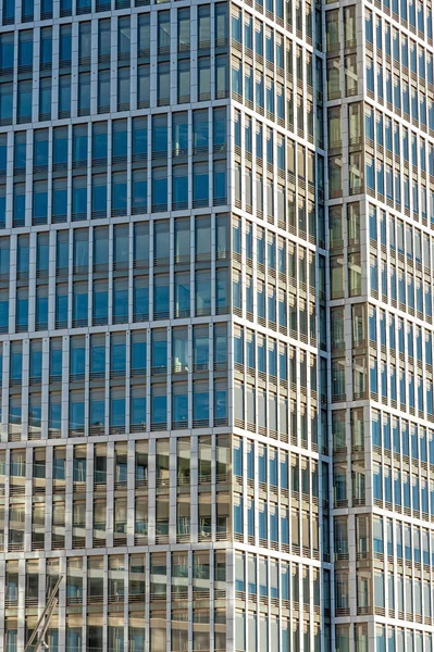 Fachada Cristal Moderno Edificio Oficinas Visto Hamburgo Alemania — Foto de Stock