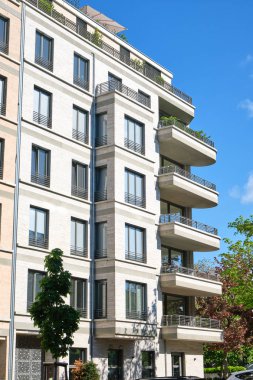 Berlin, Almanya'da görülen modern konut