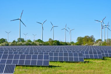 Kırsal Almanya 'da yenilenebilir enerji üretimi görülüyor