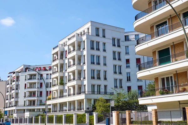 Berlin Prenzlauer Berg Bölgesinde Modern Apartmanlar — Stok fotoğraf