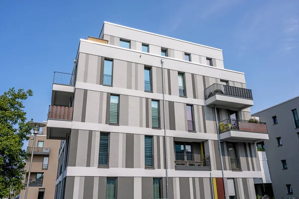 Moderno Edificio Residencial Una Zona Urbanizable Berlín —  Fotos de Stock