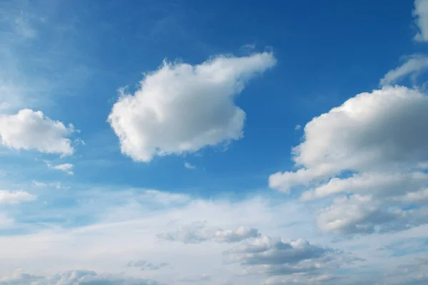 White Clouds Blue Sky — Stock Photo, Image