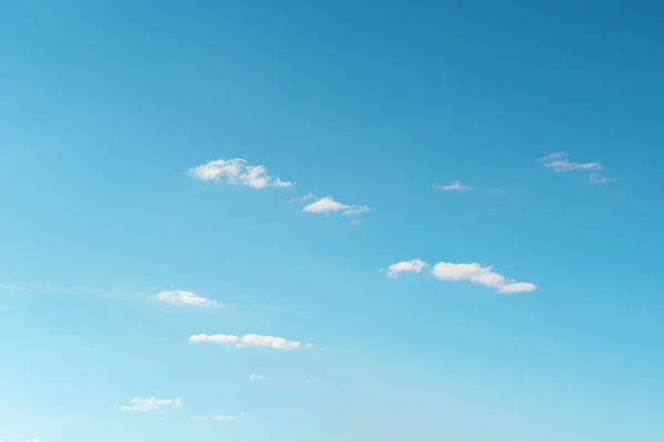 Nuage Blanc Sur Ciel Bleu — Photo