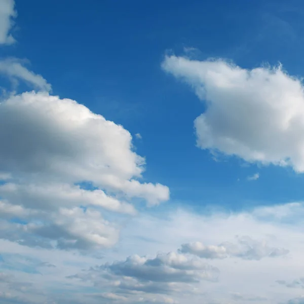 White Clouds Blue Sky — Stock Photo, Image