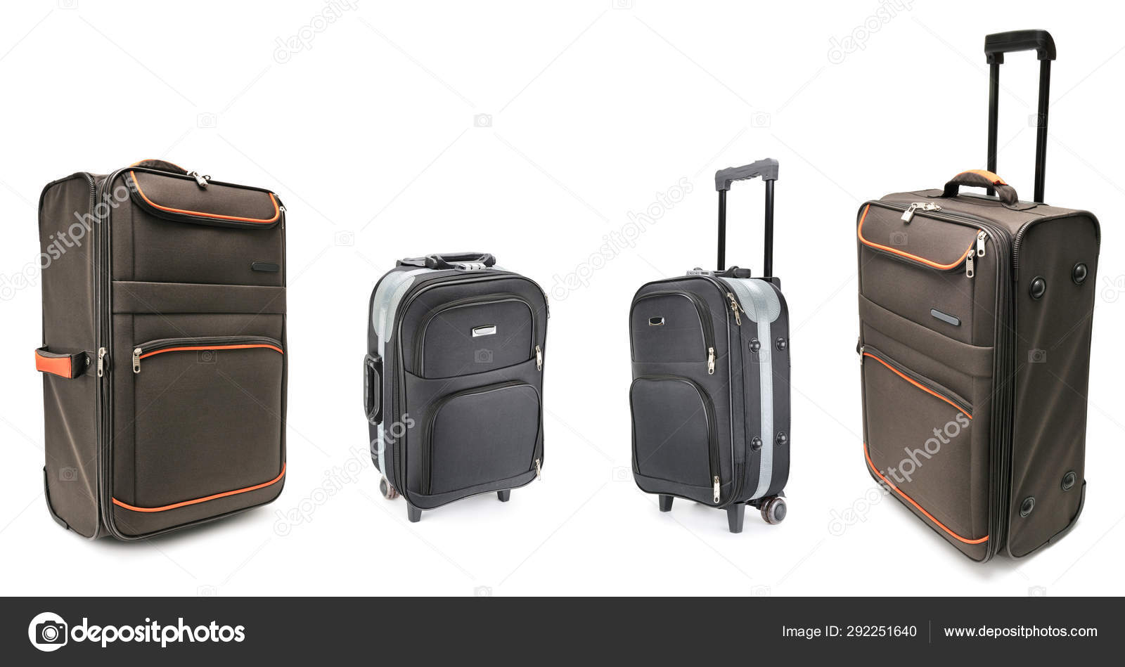 huge suitcases