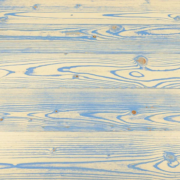 Breed Houten Paneel Blauw Bruin Vintage Stijl Boardwalk Achtergrond — Stockfoto