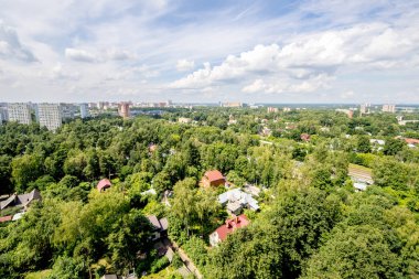 Kentsel üç aylık dönemler ve tek katlı evler, Moskova