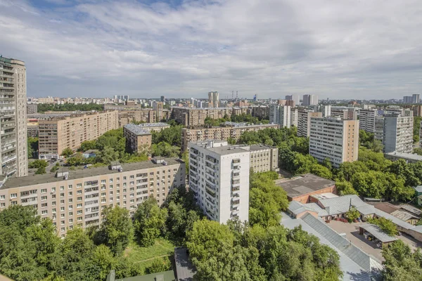Edificios Residenciales Nuevas Áreas Las Afueras Moscú — Foto de Stock