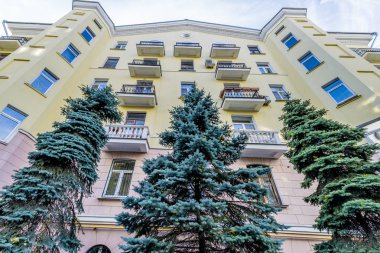 Moskova, Rusya - Moskova tarihi merkezinde sokaklarında 30 Kasım 2018