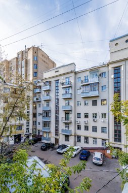 Moskova, Rusya - Moskova tarihi merkezinde sokaklarında 30 Kasım 2018