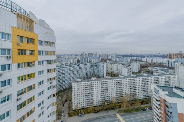 Art Neuer Wohngebäude Und Stadtviertel Moskau — Stockfoto