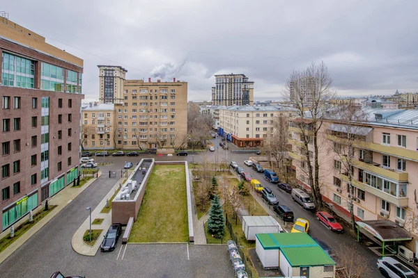 Tipo Novos Edifícios Residenciais Bairros Moscou — Fotografia de Stock