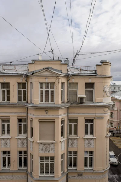 Moskau Russland November 2018 Straßen Historischen Zentrum Von Moskau — Stockfoto