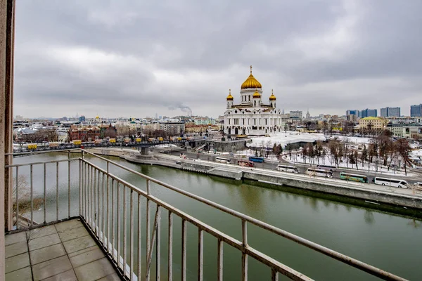 November 2018 Winter Streets Center Historic District Moscow — Stock Photo, Image