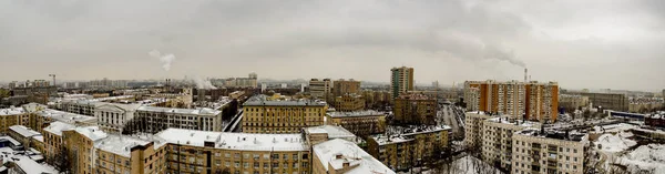 Modern Area Outskirts Moscow Multi Storey Residential Buildings — Stock Photo, Image