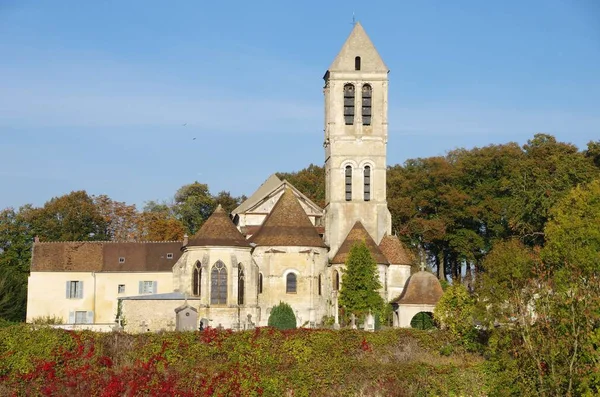 Eglise Catholique Luzarches Près Paris France Europe — Photo