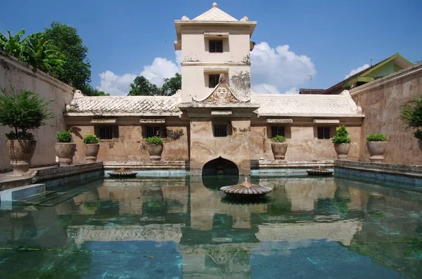 Taman Sari Vodní Hrad Yogyakartě Ostrově Javy Indonésii — Stock fotografie