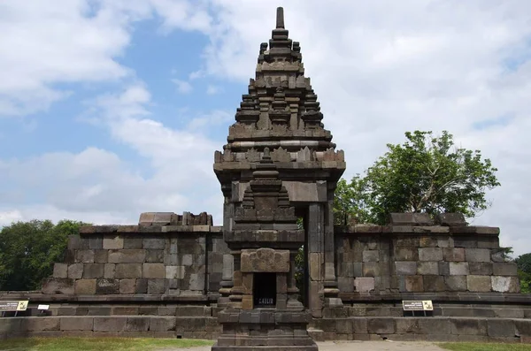 Endonezya Java Adasında Yogyakarta Yakınlarındaki Prambanan Tapınağı — Stok fotoğraf