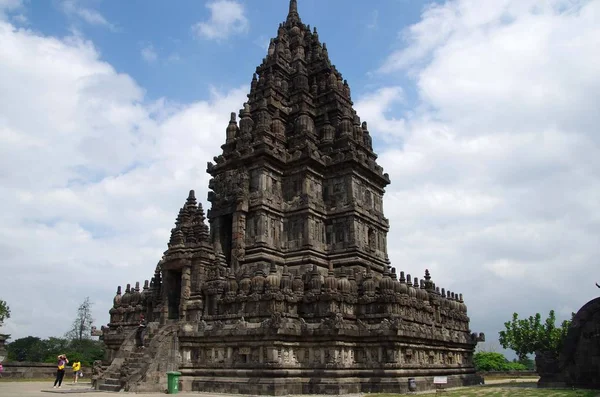 Endonezya Java Adasında Yogyakarta Yakınlarındaki Prambanan Tapınağı — Stok fotoğraf