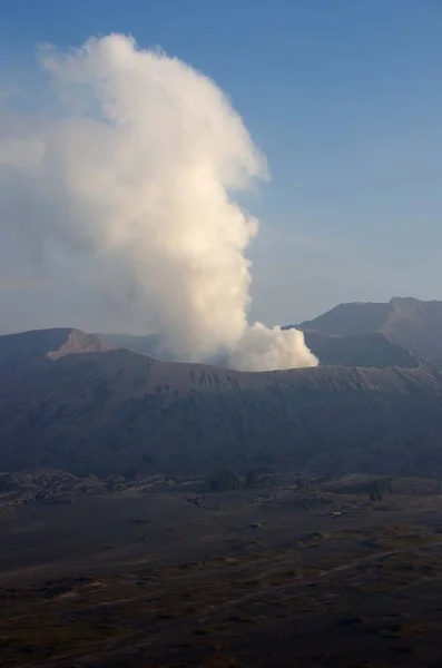 Vulcão Bromo Caldeira Tengger Ilha Java Indonésia — Fotografia de Stock