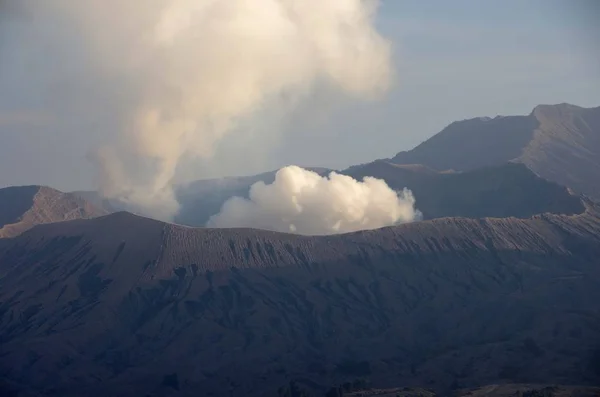 Volcán Bromo Caldera Tengger Isla Java Indonesia — Foto de Stock