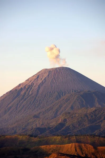 Vulcão Bromo Amanhecer Indonésia — Fotografia de Stock