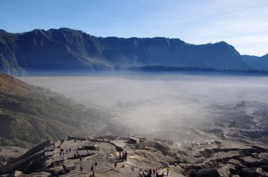 Endonezya Java adasında Tengger kaldera