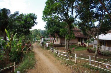 Endonezya 'nın Java adasındaki geleneksel köy