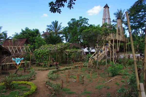 Traditionelles Dorf Auf Der Java Insel Indonesien — Stockfoto