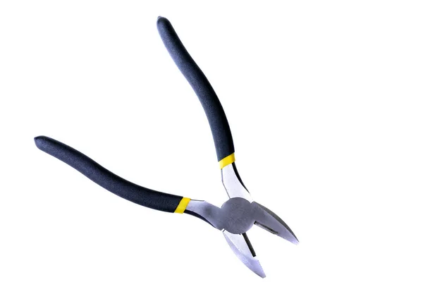 Close Cutting Pliers White Background — Stock Photo, Image