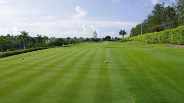 Panama kırsal güzel golf sahası