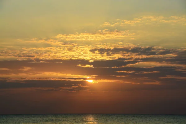 Piękny Wschód Słońca Wybrzeżu Pacyfiku Panama — Zdjęcie stockowe
