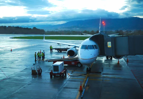 San Jose Costa Rica Nov 2010 Aeroporto Internazionale Juan Santamara — Foto Stock