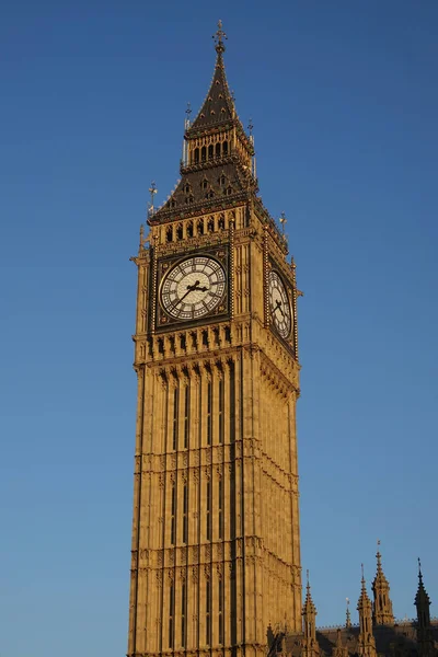 Torre Dell Orologio Big Ben Westminster Londra — Foto Stock