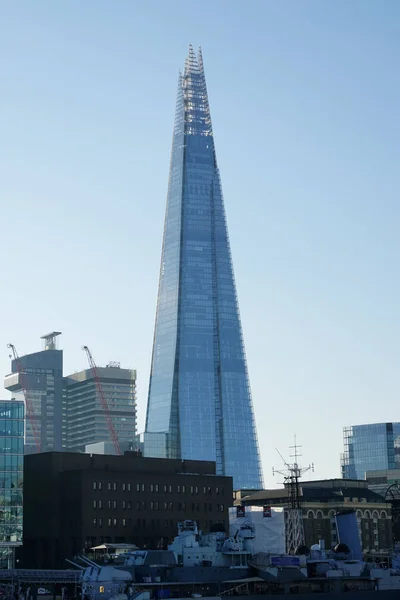 London England Jan 2017 Shard Também Conhecido Como Shard Glass — Fotografia de Stock