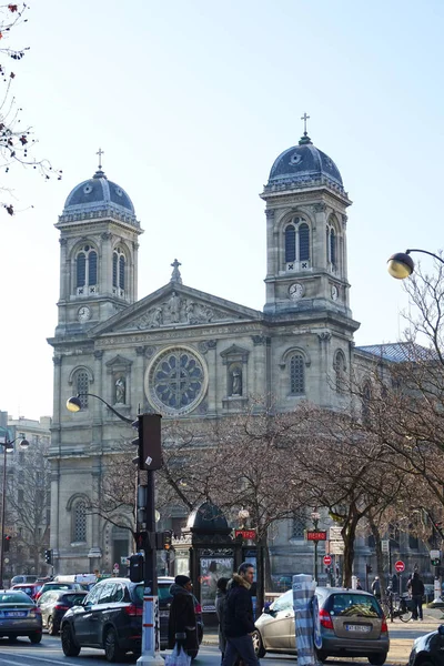 Paris France January18 2017 Francis Xavier Church Roman Catholic Church — Stock Photo, Image