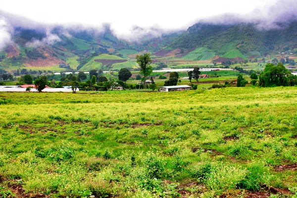 Vista Panorámica Las Tierras Altas Chriqui Oeste Panamá — Foto de Stock