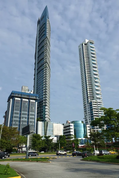Ciudad Panamá Panamá Sep 2017 Edificios Modernos Ciudad Panamá Panamá — Foto de Stock