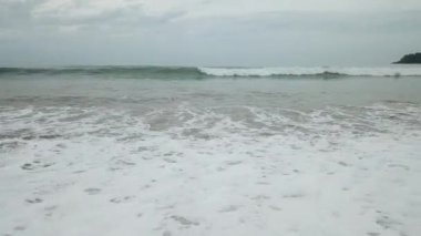 Pacific Coast, Panama bir plaj havadan görünümü