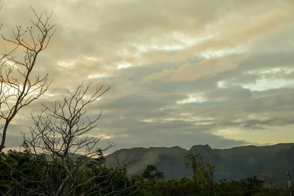 India Dormida mountain range at El Valle de Anton, Panama. — Stock Photo, Image
