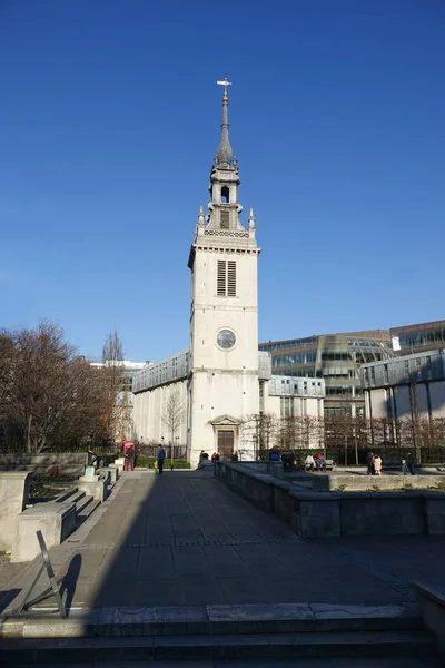 St Paul's Cathedral, Londen is een anglicaanse kathedraal, de zetel — Stockfoto