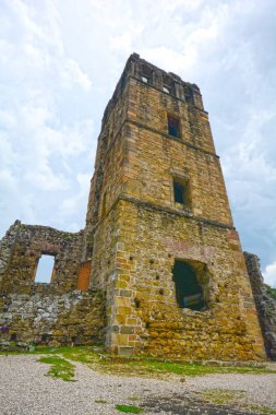 Panama eski sömürge kentinde katedral