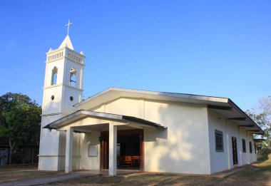 Parlak ile Panama kırsal küçük katolik şapel