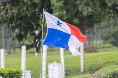 Kırsal kesimde Panamalı bayrağın görüntüsü.