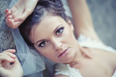 Doğada güzel bir gelin.